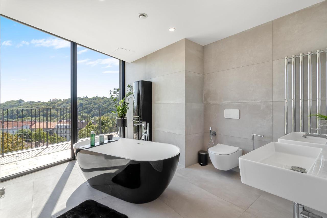 Luxury Penthouse Prague Apartamento Exterior foto